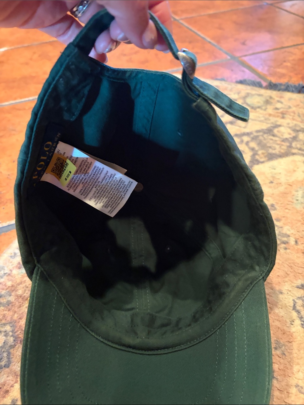 Ralph Lauren New York Green Baseball Cap - Picture 8 of 9